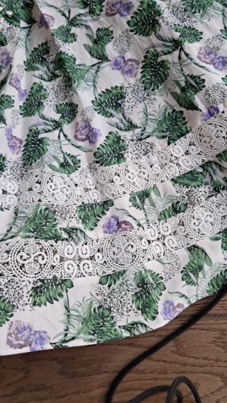 Vestito Maje viscosa floreale