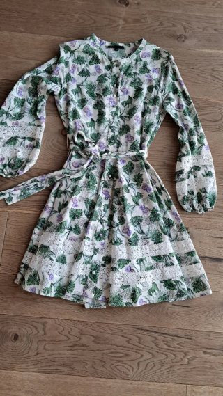 Vestito Maje viscosa floreale