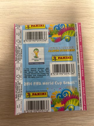 Sobres Panini Mundial Brasil 2014