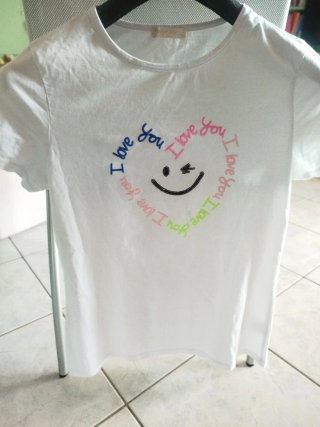 Vendo Vestito bambina bianco tg 16 anni in buone c