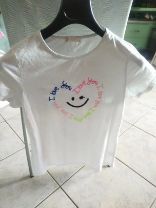 Vendo Vestito bambina bianco tg 16 anni in buone c