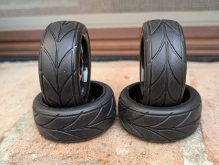 Set 4 Ruedas RC Asfalto