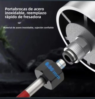 Fresadora Grabadora Ranuradora Maletin (15 Fresas)