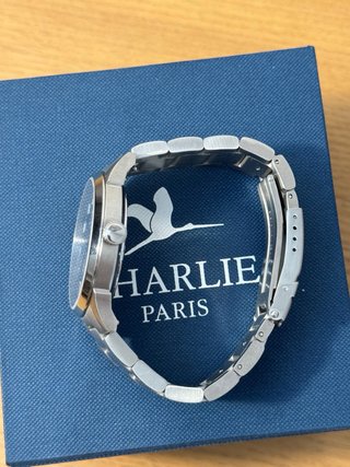 Reloj Charlie Paris Automático Azul y Plateado