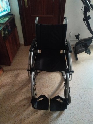 Silla de ruedas.