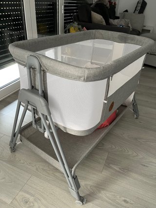 Cuna colecho Lionelo gris