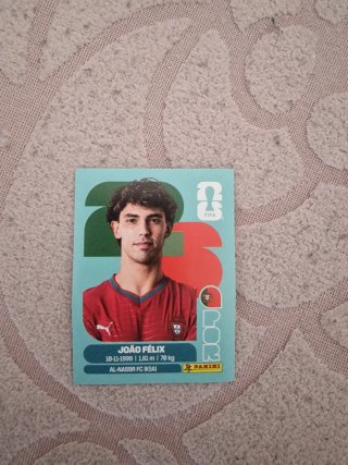 Cromo João Félix Portugal FIFA 2026