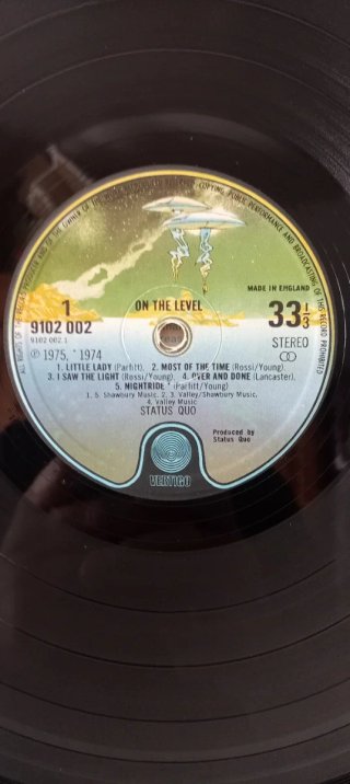 Status Quo On the Level Vinilo LP