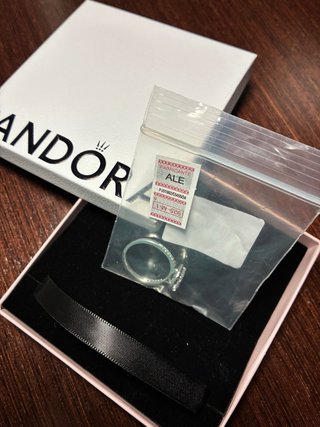 Anillo Pandora Plata Circonitas Talla 54
