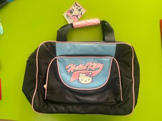 Maletín Hello Kitty Negro y Rosa