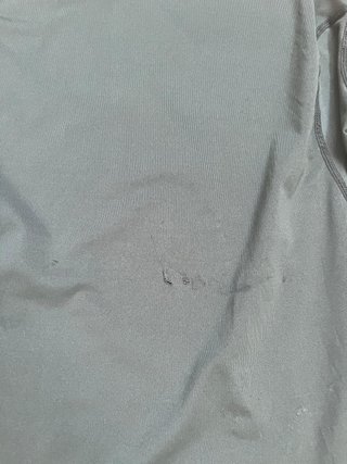 Camiseta térmica Nike Mock verde manga larga