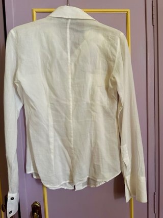 Camisa blanca 100% algodón