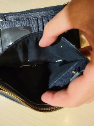 Monedero cartera mujer Parfois negro