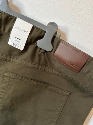 Pantalón Emidio Tucci Verde Talla 68