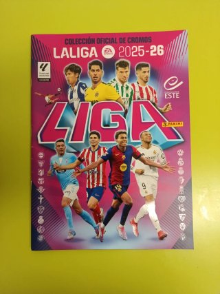 Álbum Cromos Liga Este 25-26 Panini vacio
