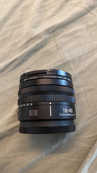 Obiettivo Panasonic Lumix S 18-40mm (L-mount)