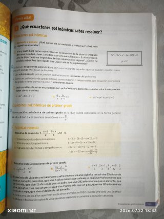 Matemáticas B, 4 secundaria, Revuela