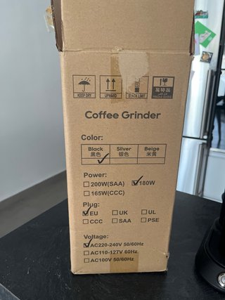 Molinillo Café HiBREW G5 Negro