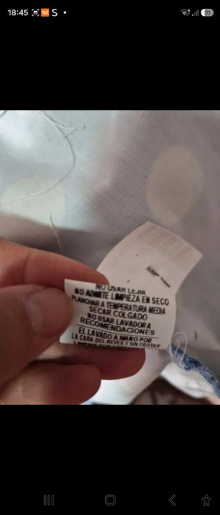 Vestido Flamenca Lunares Azul