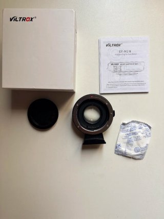 Viltrox EF-M2 II Adattatore Canon EF per MFT