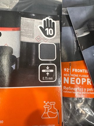 11 Pares Guantes Juba 921 Frontier Talla 75