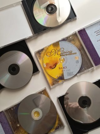 2+3 CDs Saxo...Clásica... Musica