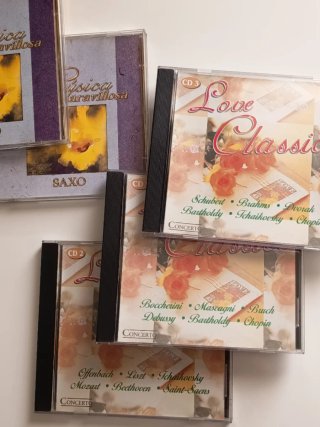 2+3 CDs Saxo...Clásica... Musica
