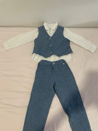 Traje de vestir Mayoral niño azul