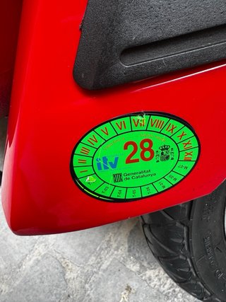 Vespa 200 Roja