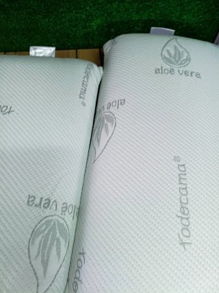 2 Almohadas Todocama Visco Aloe Vera 70 cm