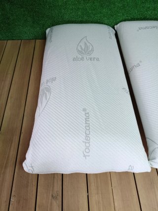 2 Almohadas Todocama Visco Aloe Vera 70 cm