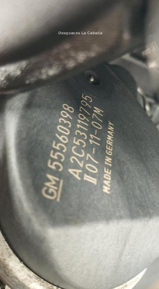 20725273 motor z16xe1 opel astra h gtc 1.6 (l08)