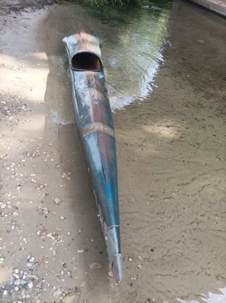 Piragua K1 de fibra Patrice