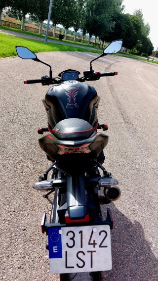 Kawasaki Z900 A2 Negra