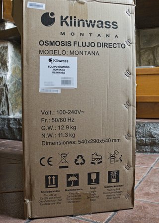 Equipo Ósmosis Flujo Directo Montana