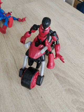 Conjunto di Figure Spider-Man e Moto Marvel