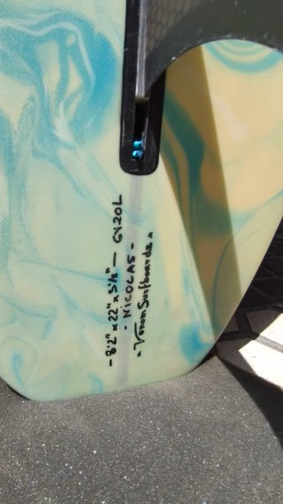 Tabla de surf 8'2 Venon