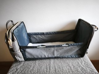 Mochila Cuna Portátil Bebé Viaje