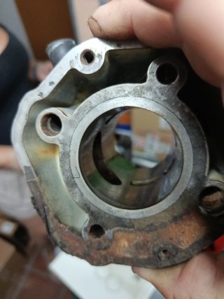 Cilindro, pistón y culata Yamaha TZR80