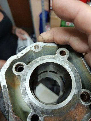 Cilindro, pistón y culata Yamaha TZR80