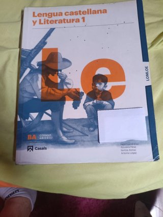 Lengua castellana y literatura 1, Le Bachillerato