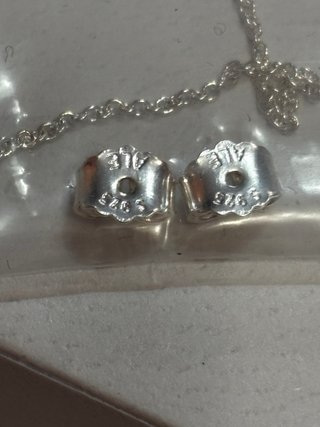 Conjunto Pandora Corazón Rosa Plata