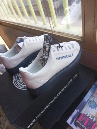 Zapatillas The Untouchable Hombre Blancas