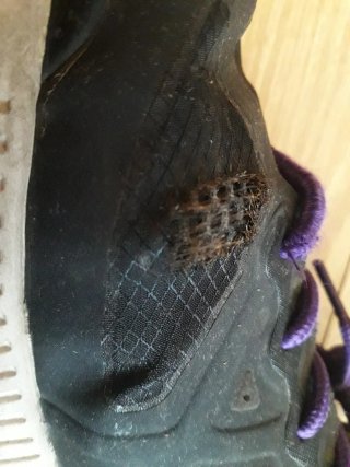 Zapatillas Nike Air Max Negras y Moradas