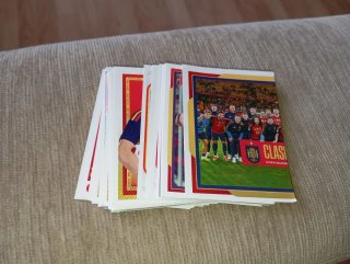 Lote Cromos selección española