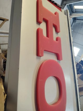 Anagrama Honda 2 metros