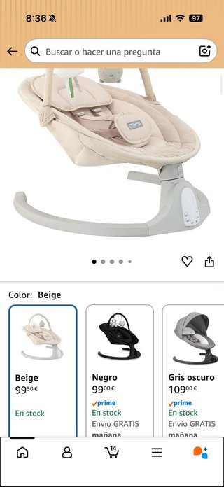 Mecedora bebé Momi Kenani