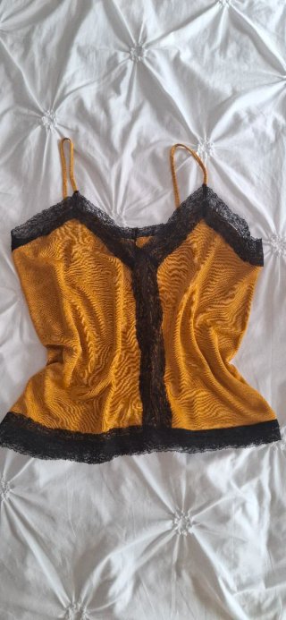Top tirantes Zara encaje