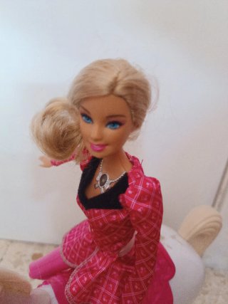 Barbie Jinetes con Caballo Blanco