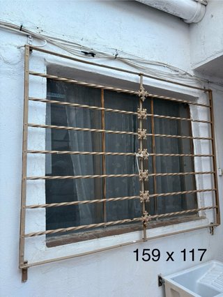 Reja ventana beige 159x117